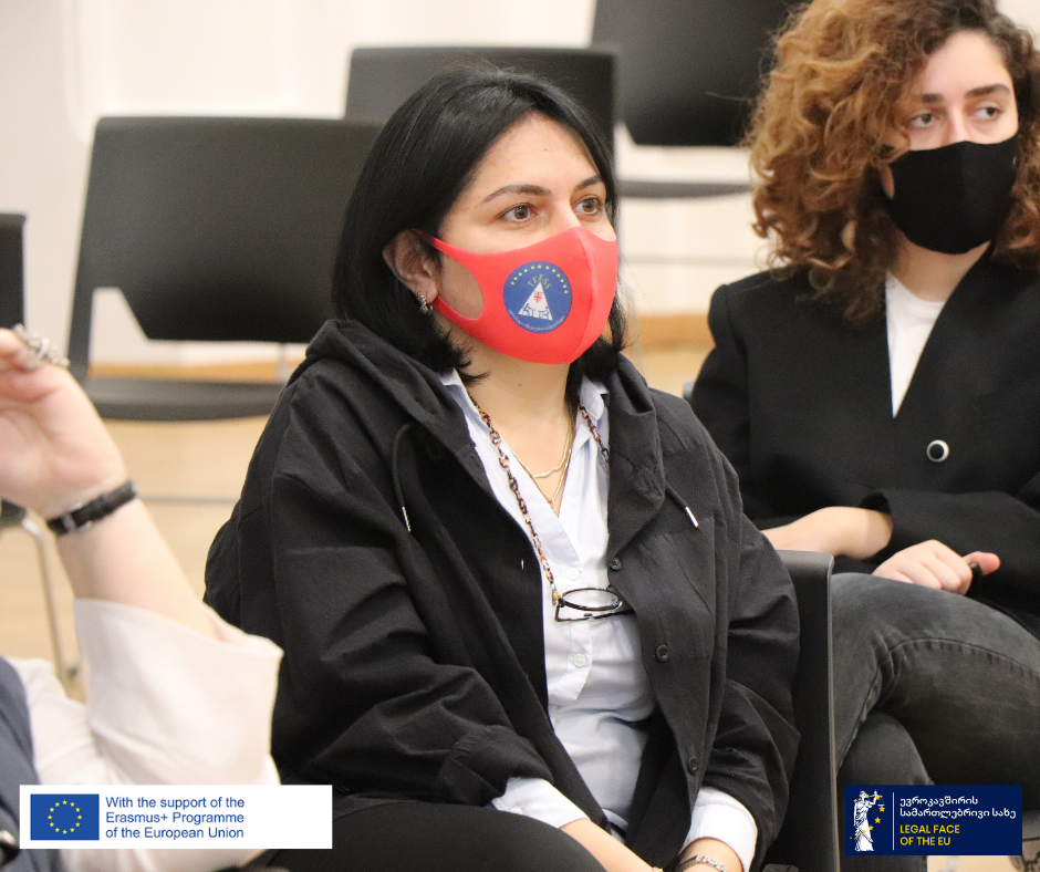  ჟან მონეს პროექტის „ევროკავშირის სამართლებრივი სახე“ პრეზენტაცია